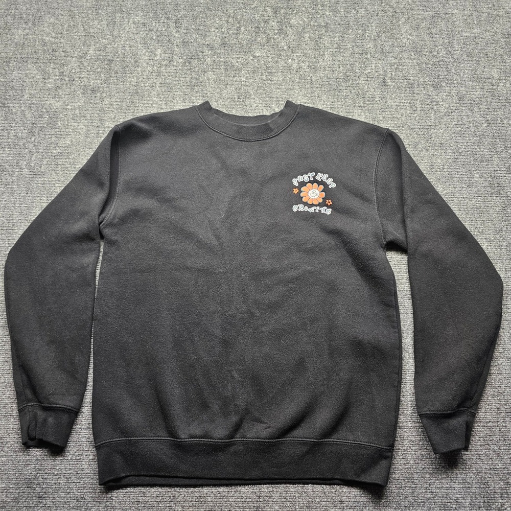 Eighty Eight Brand Just Keep Growing Graphic Sweatshirt Black Large RN89970